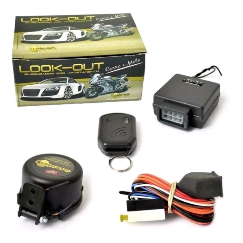 Alarme Bloqueador por Aproximação para Carro e Moto BPX Look Out
