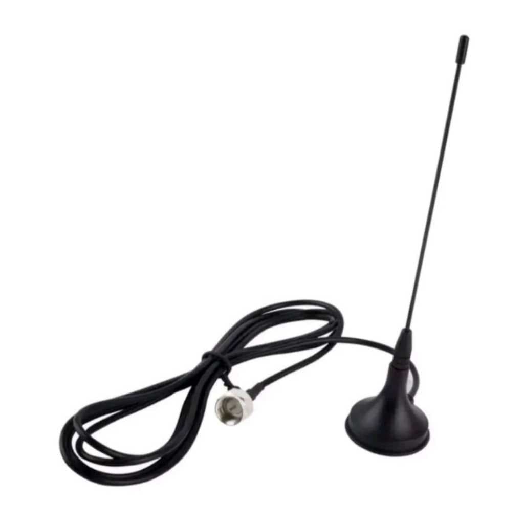 Antena Digital Tv Interna Magnética A Prova Dágua