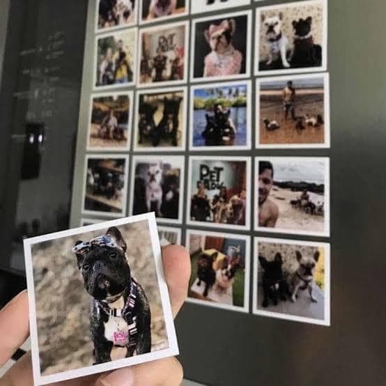 Foto Ímã de Geladeira Personalizado | 5x5cm - Não desbota | Foto ima - kit de foto imã de geladeira