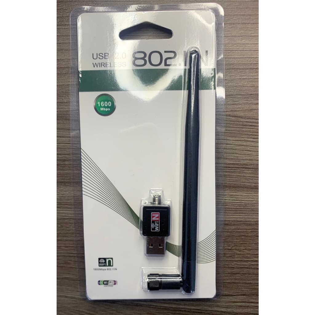 Adaptador Wi-fi Antena - Usb Wireless 2.0 Para Pc E Notebook