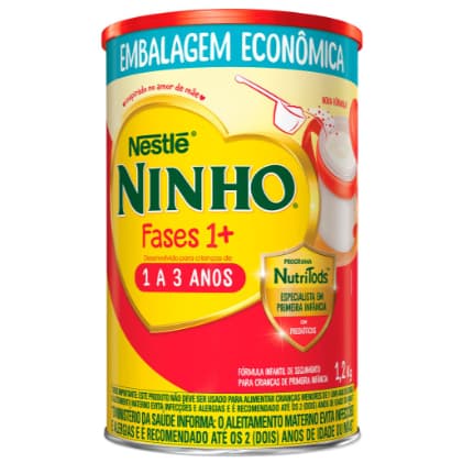 Composto Lácteo Nestlé Ninho Fases 1+ Lata 1,2kg