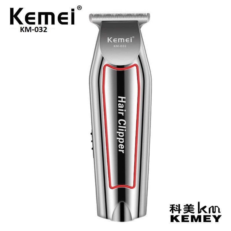 Máquina Cortar Kemei Acabamento Profissional Sem Fio KM-032 220v