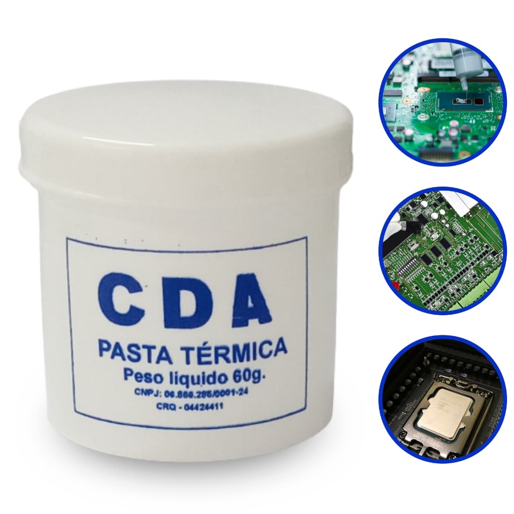 Pasta Térmica Branca CDA 60g