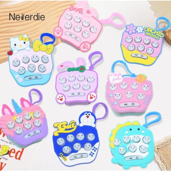 Mini Console de Jogos POP IT/Chave de Jogo/Console de Jogos