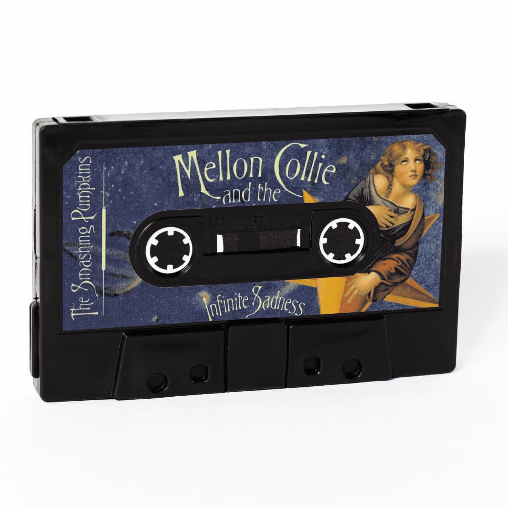 Carteira K7 - Smashing Pumpkins (Mellon Collie and The Infinite Sadness) - Carnaúba Estúdio