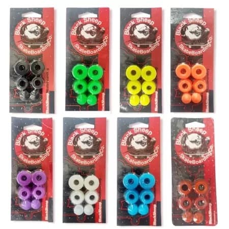 Kit Amortecedor Chupeta Black Sheep Skate Skateboard