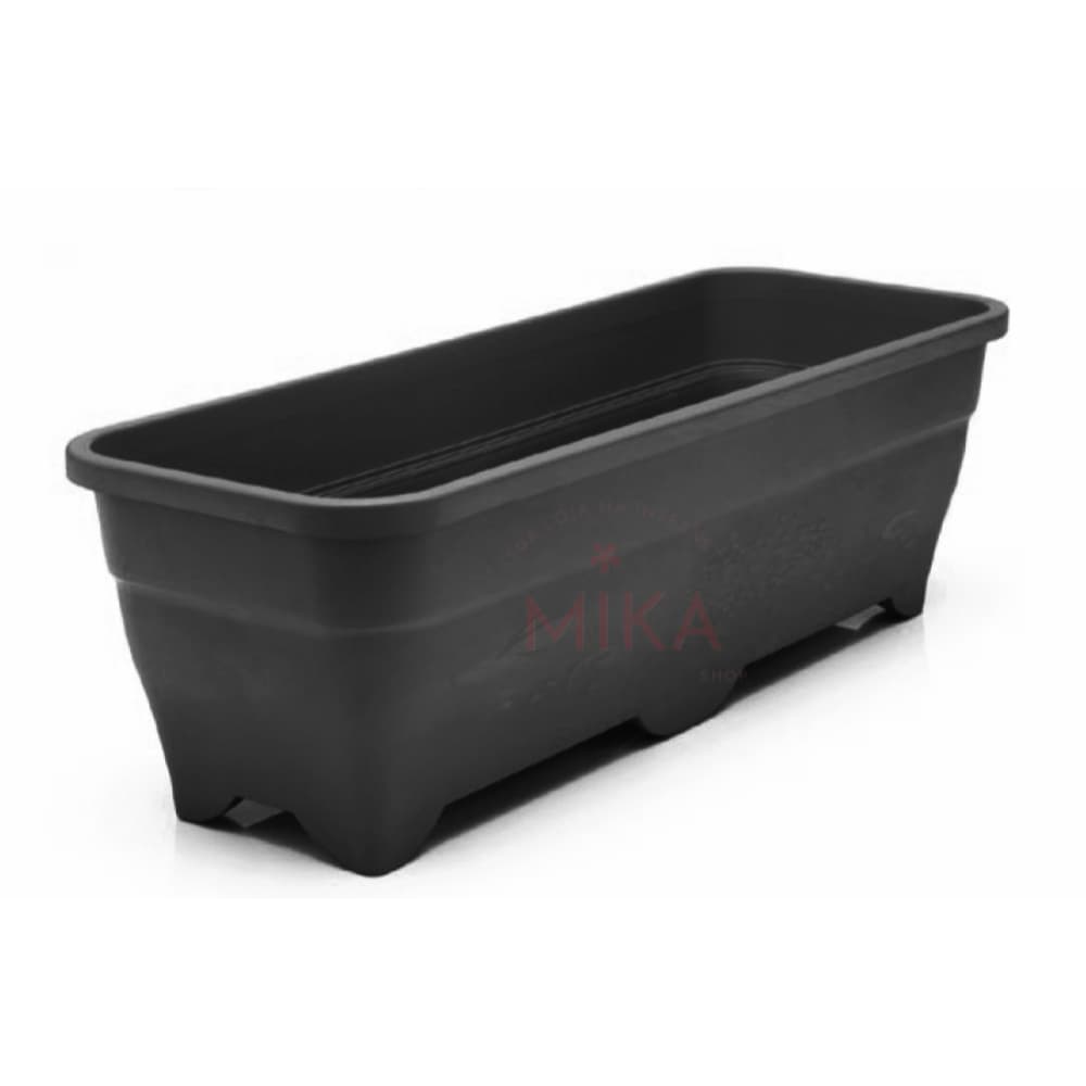 Kit 2 Vaso Jardineira Floreira Plástico Jardim Vertical 47 cm de 8 Litros Para Decoração de Casa