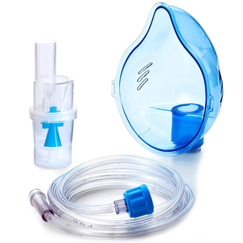 Máscara e Copinho kit de nebulização TB para inalador medicate MD1000