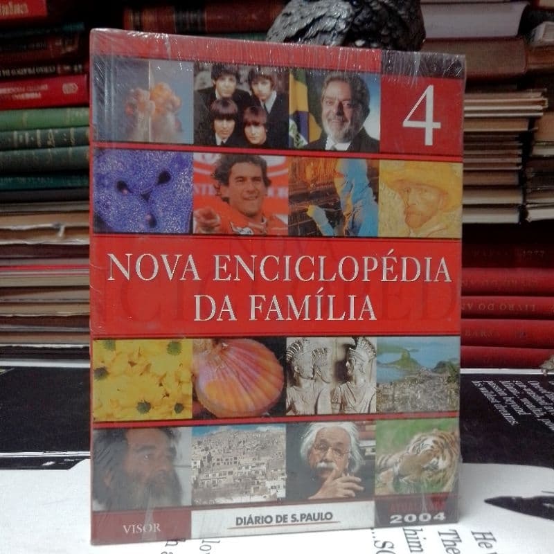 livro Nova enciclopédia da família ( capa dura)