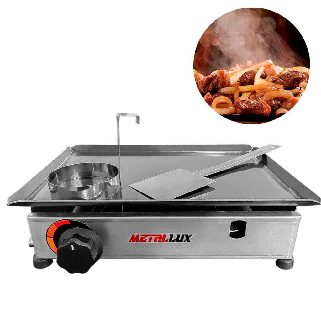 Chapa Pequena Para Lanches Porções Hamburguer