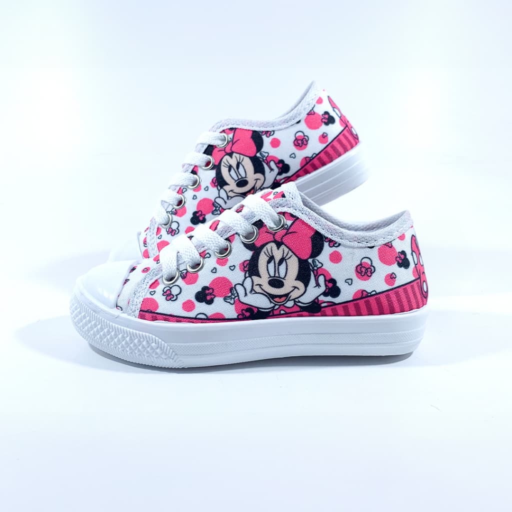 Tênis Infantil Feminino Star Minnie Meninina Leve e confortavel