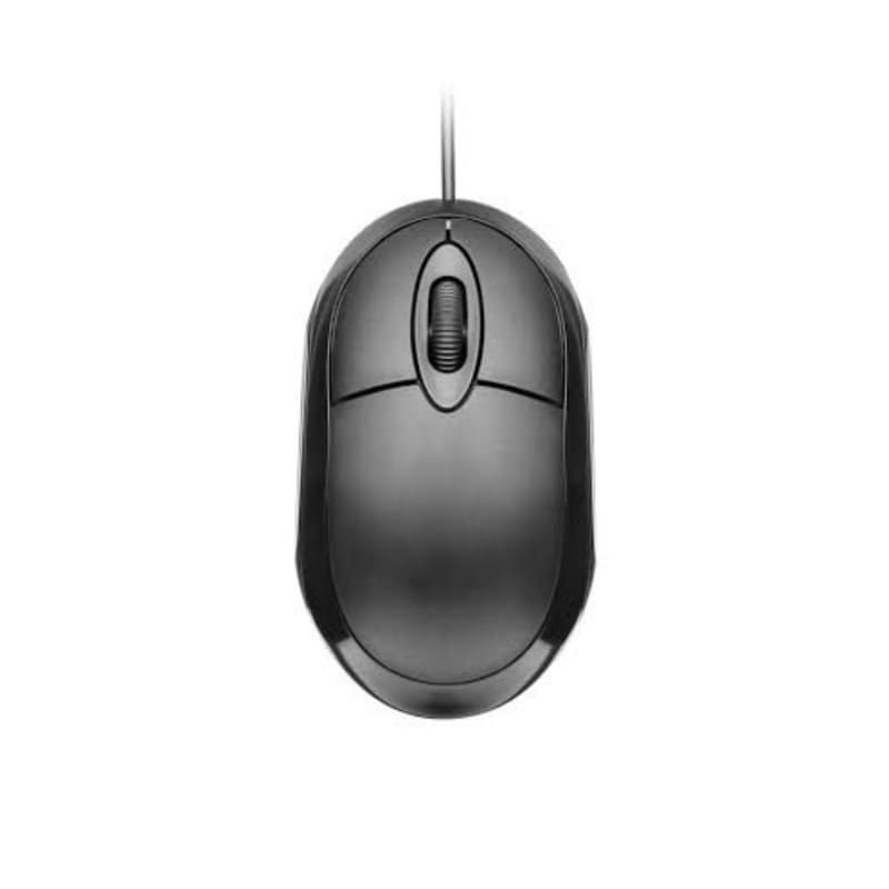Mouse Com Fio USB Para Computador Notebook Preto-envio imediato