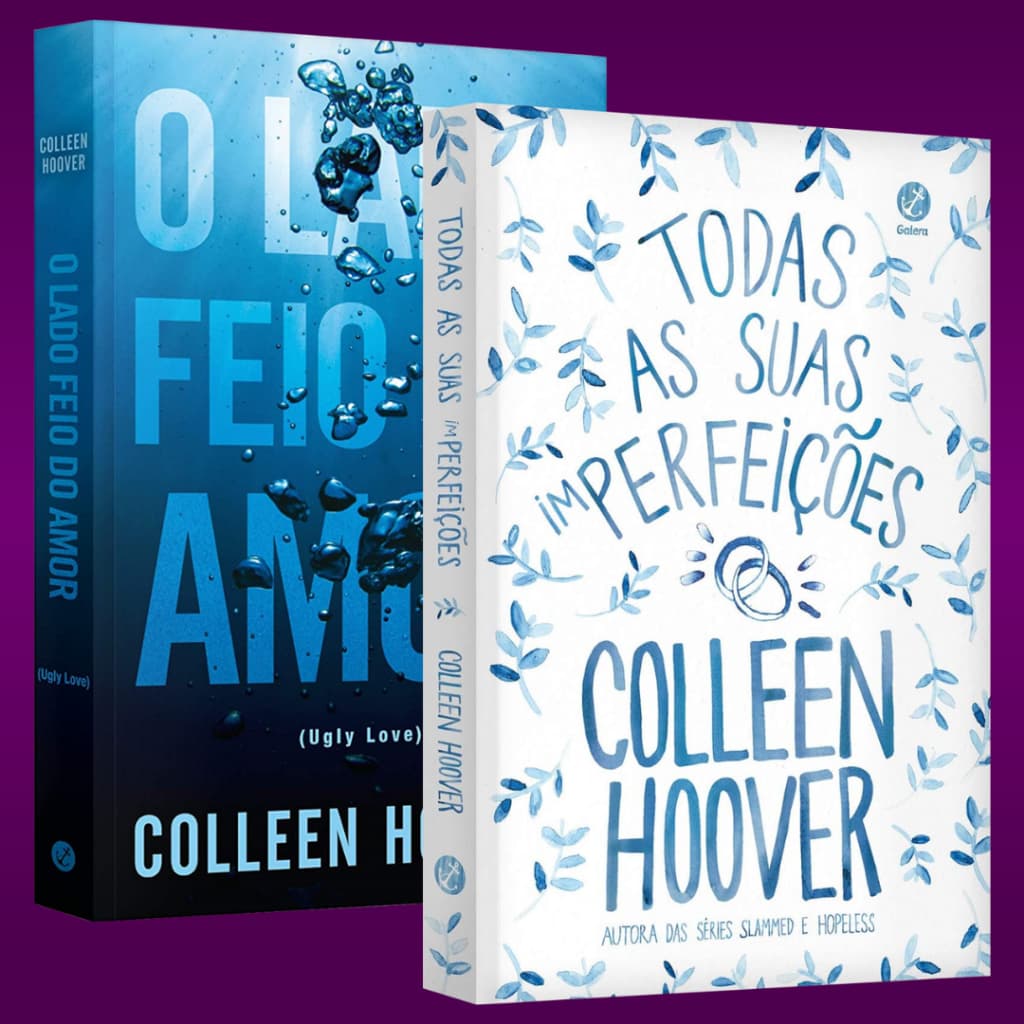 Livro - Kit O Lado Feio Do Amor + Todas As Suas (Im)perfeições - Colleen Hoover (Novo e Lacrado)