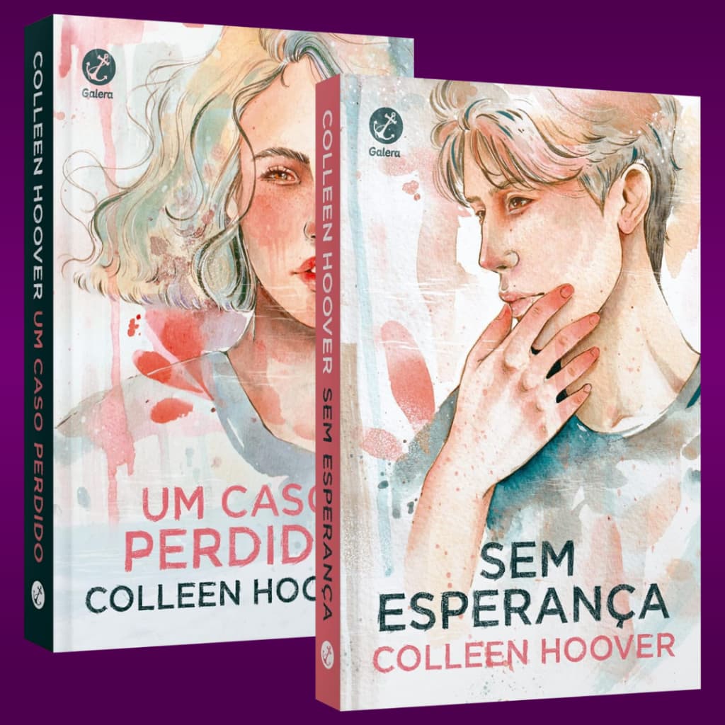 Livro - Kit Um Caso Perdido + Sem Esperança (Hopeless Vol.1 e 2) - Colleen Hoover (Novo e Lacrado)
