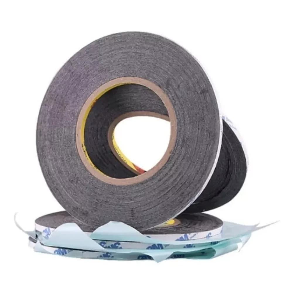 Fita Adesiva 3m Dupla Face 03mm 50mts Preto