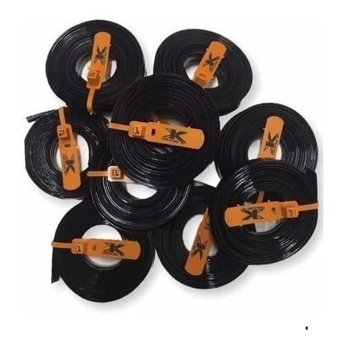 Cola De Queratina Em Fita Para Mega-Hair Marca K, 1 Rolo De Cor Preta.