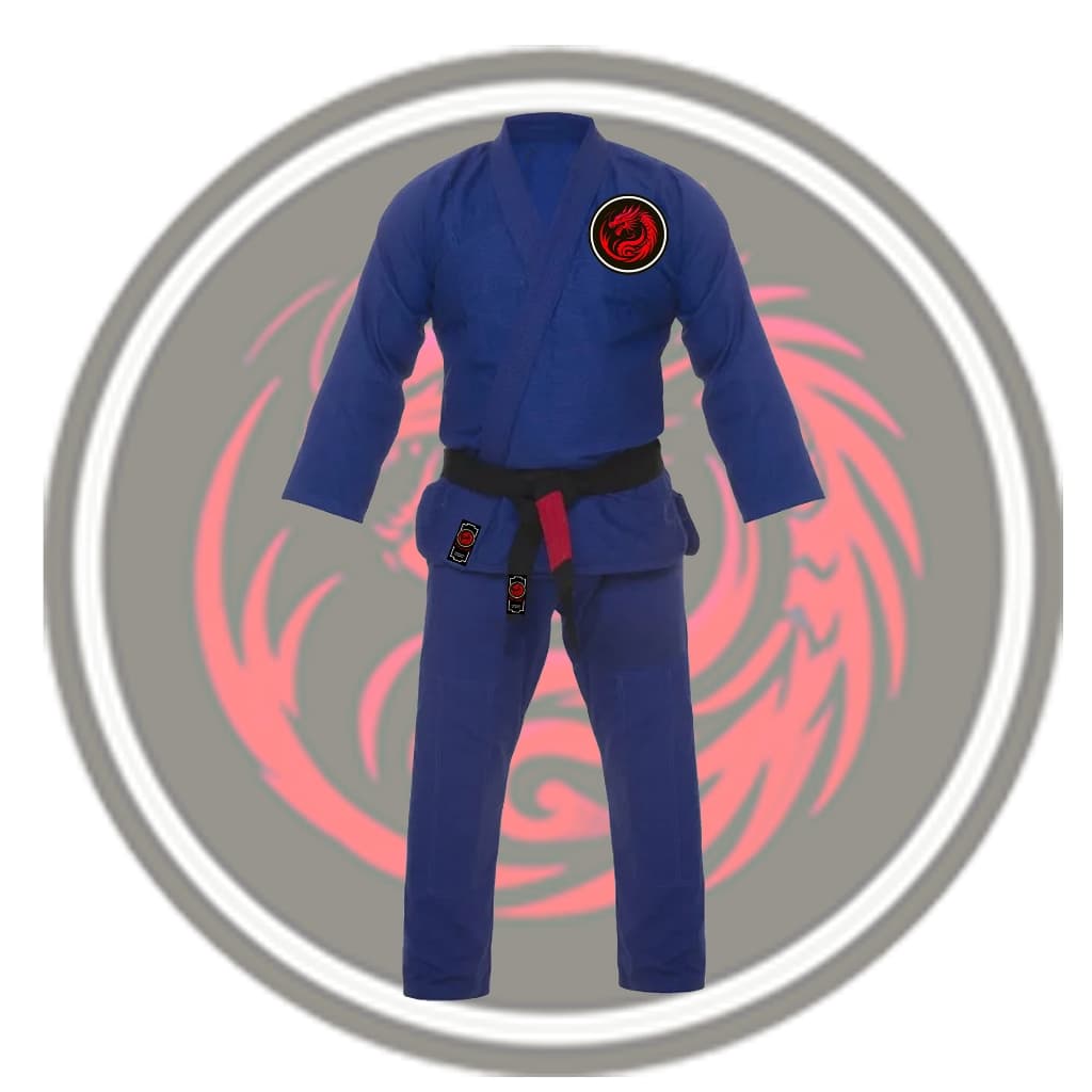 Kimono Jiujitsu trançado Ultra Light  Azul RedDragon
