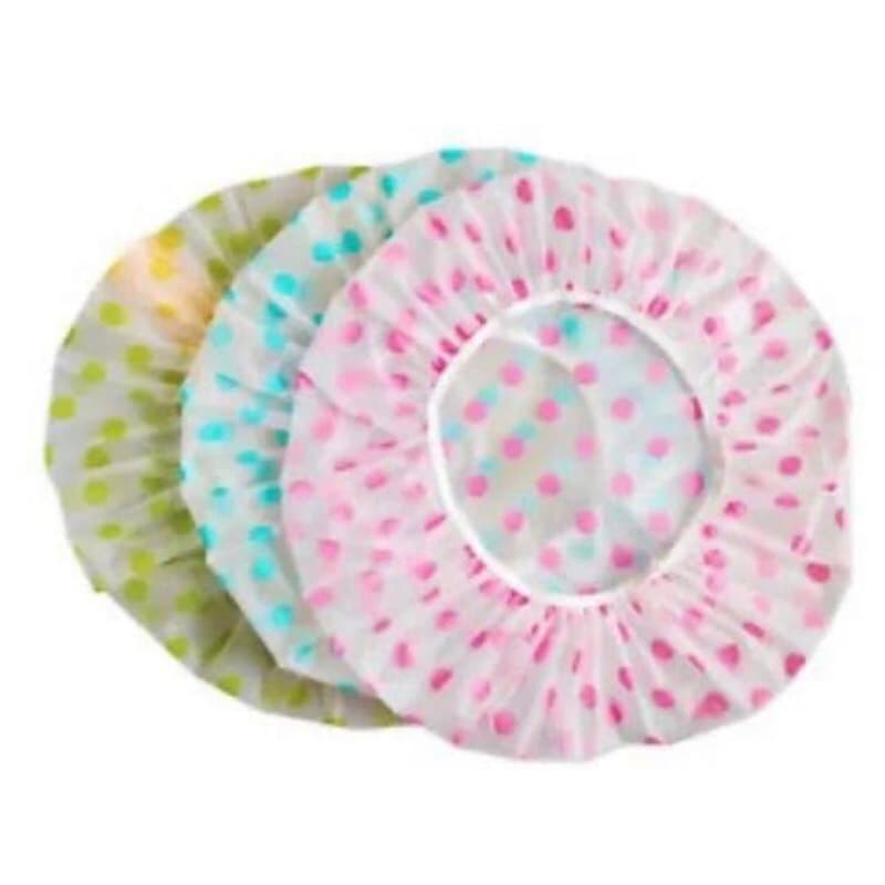 Toucas Plásticas Acabamento de Banho e Hidratação – Estampas - Elástico e Versão Alta Qualidade