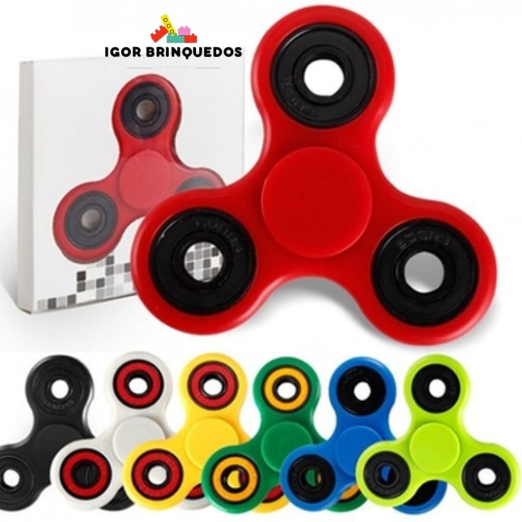 Brinquedo Sensorial Hand Spinner Colorido