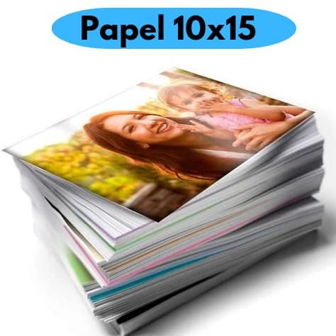 100 Folhas Papel 10x15 Fotográfico Brilhante 265g Premium