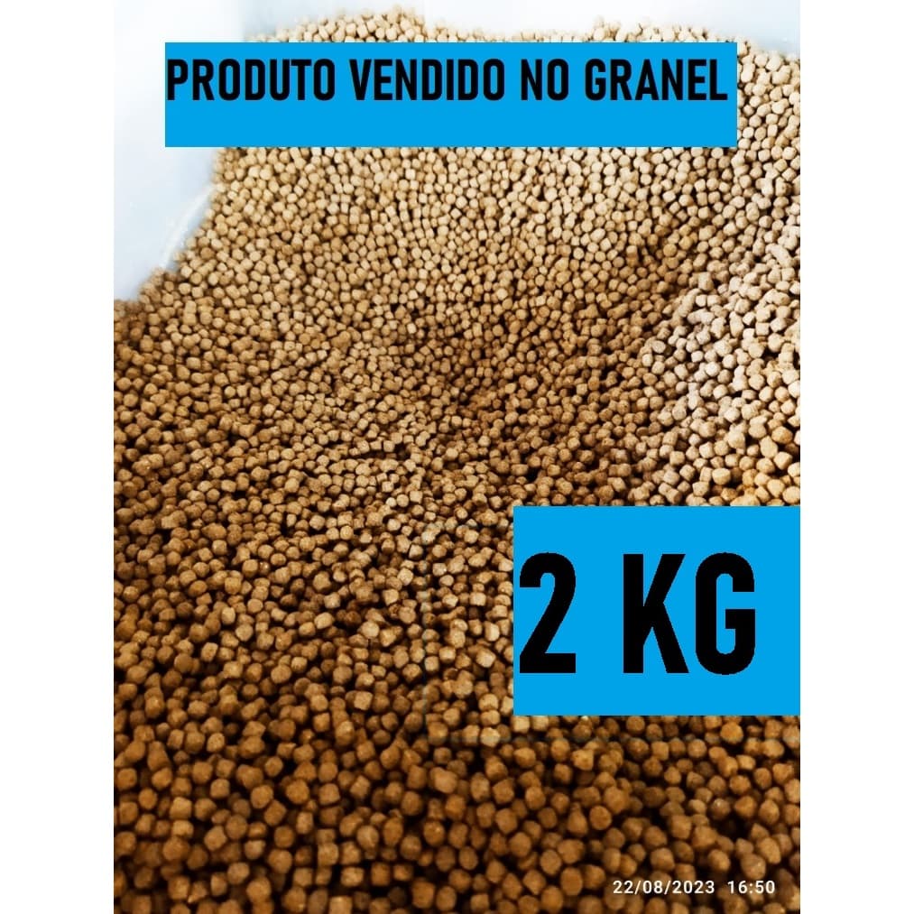 ATÉ 8KG Raçâo Acquamil de Peixe 32% 5 mm - Supra Crescimento Alevinos Flutuante.