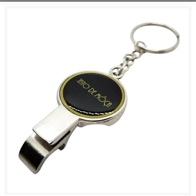 1 Chaveiro Abridor de Latinha e Garrafa com Logomarca