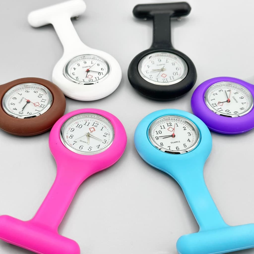 Relógio de Bolso Lapela Jaleco Medicina Enfermagem Saúde