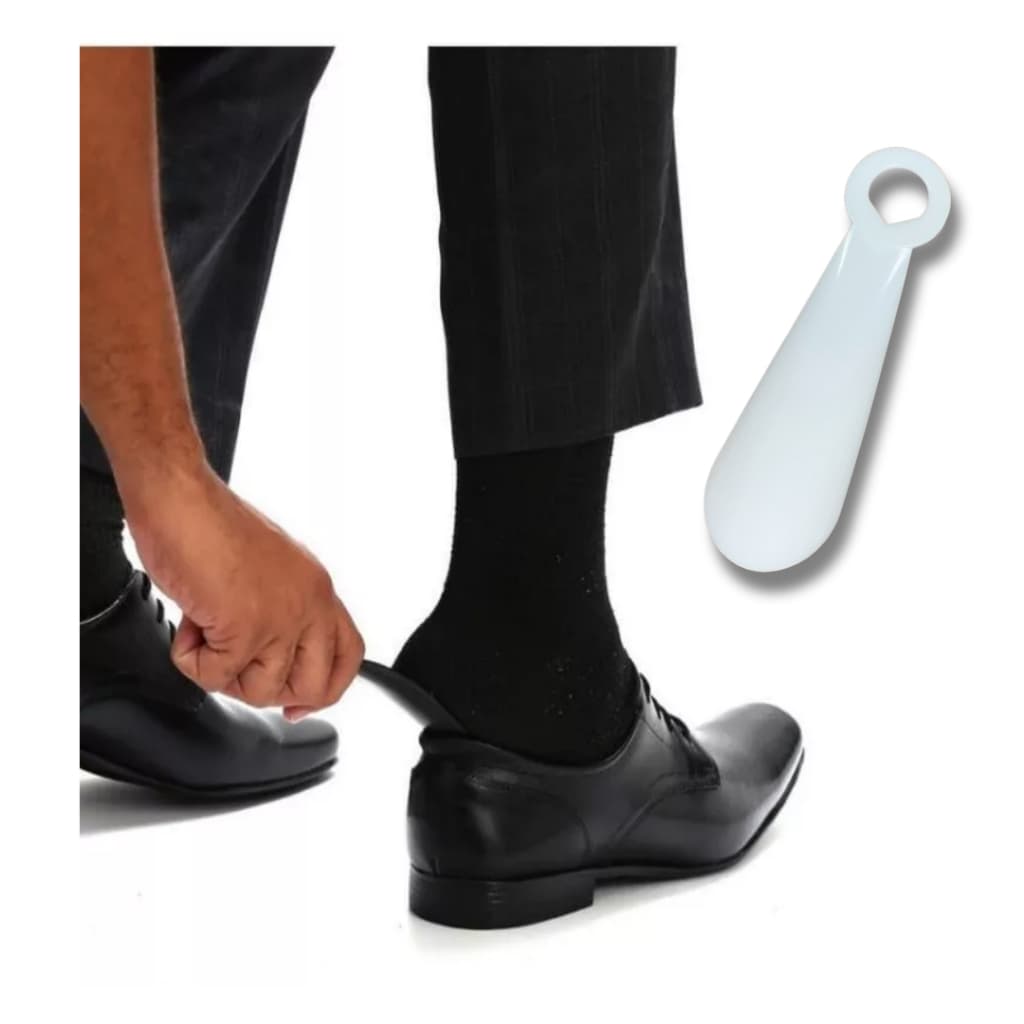 12 Calçadeira de Sapatos Acessório Prático Funcional projetado Calçar Sapatos