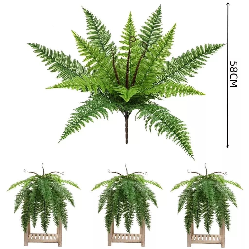 Samambaia Artificial Silicone 47 CM