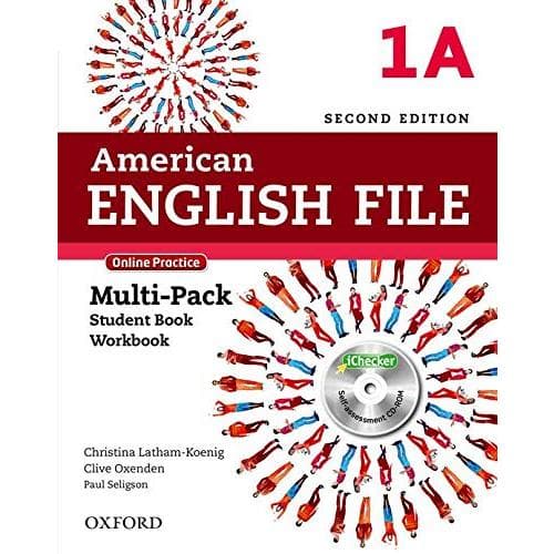 Curso Oxford American English File Level 1A Second edition multipack student book e workbook American English