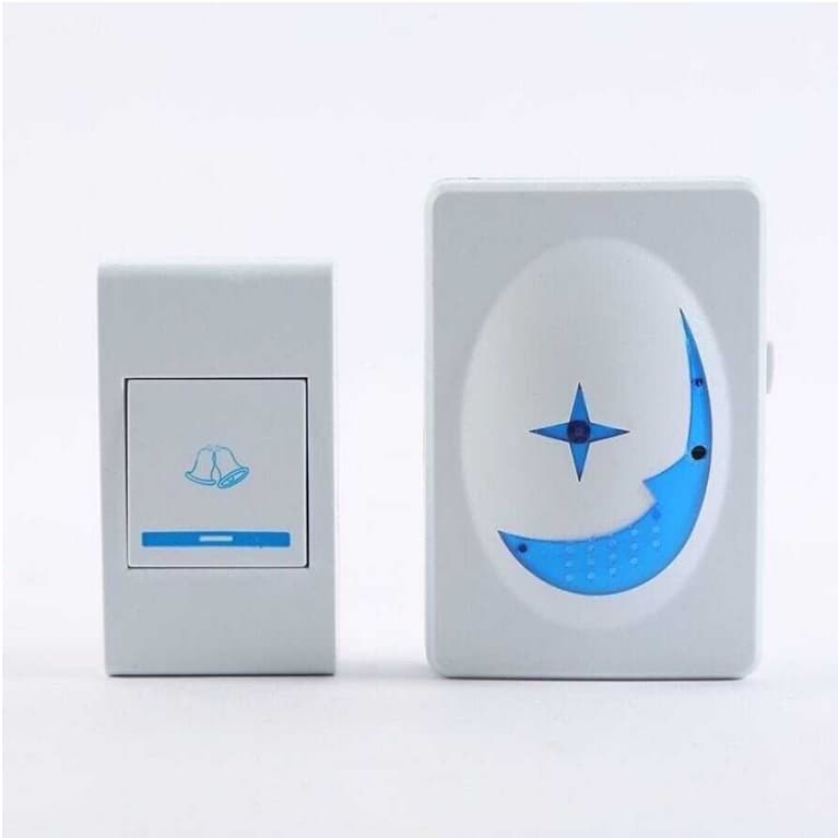 Campainha Sem Fio A Prova D'água 100m Residencial Comercial