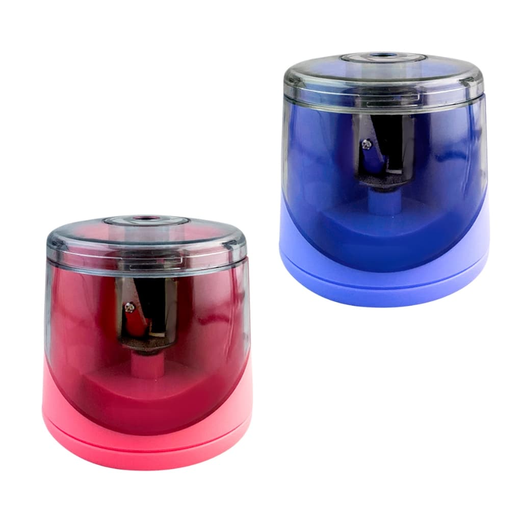 Apontador Elétrico Automático a Pilha Para Lápis Comum Com Depósito Multi-Funcional