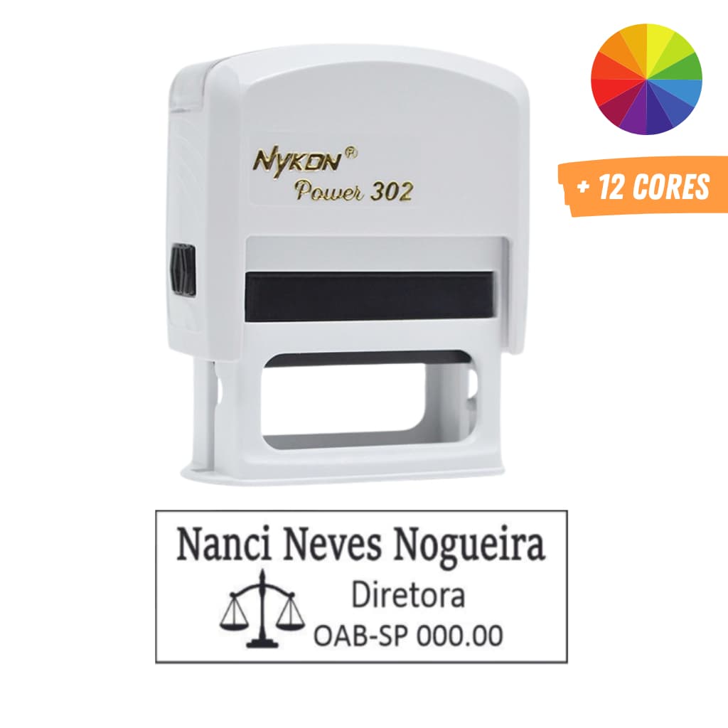 Carimbo Personalizado Nykon