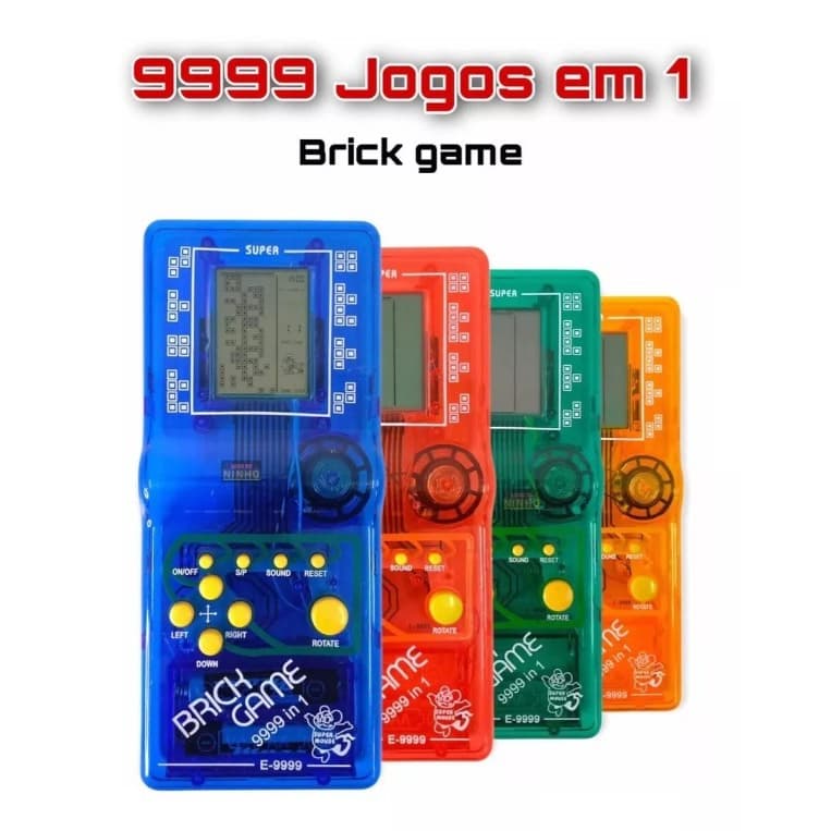 Vídeo Game Portátil 9999 Jogos In 1 Mini Game Antigo Retrô