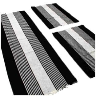 Jogo de Cozinha Tapete e Passadeira 3 Peças Liso Várias Cores