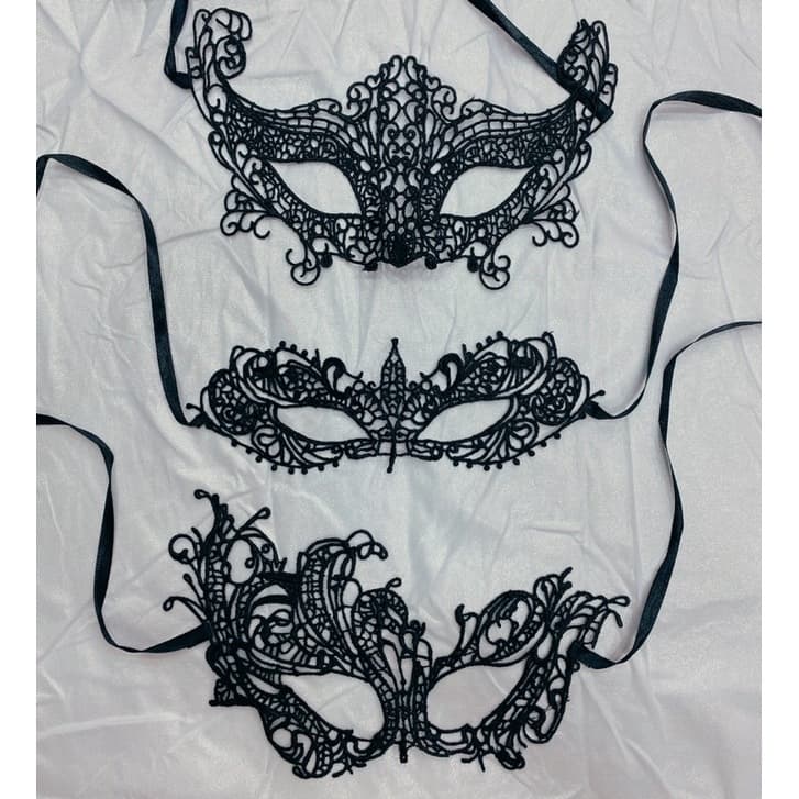 máscara de renda preta festa fantasia , baile , halloween , carnaval etc