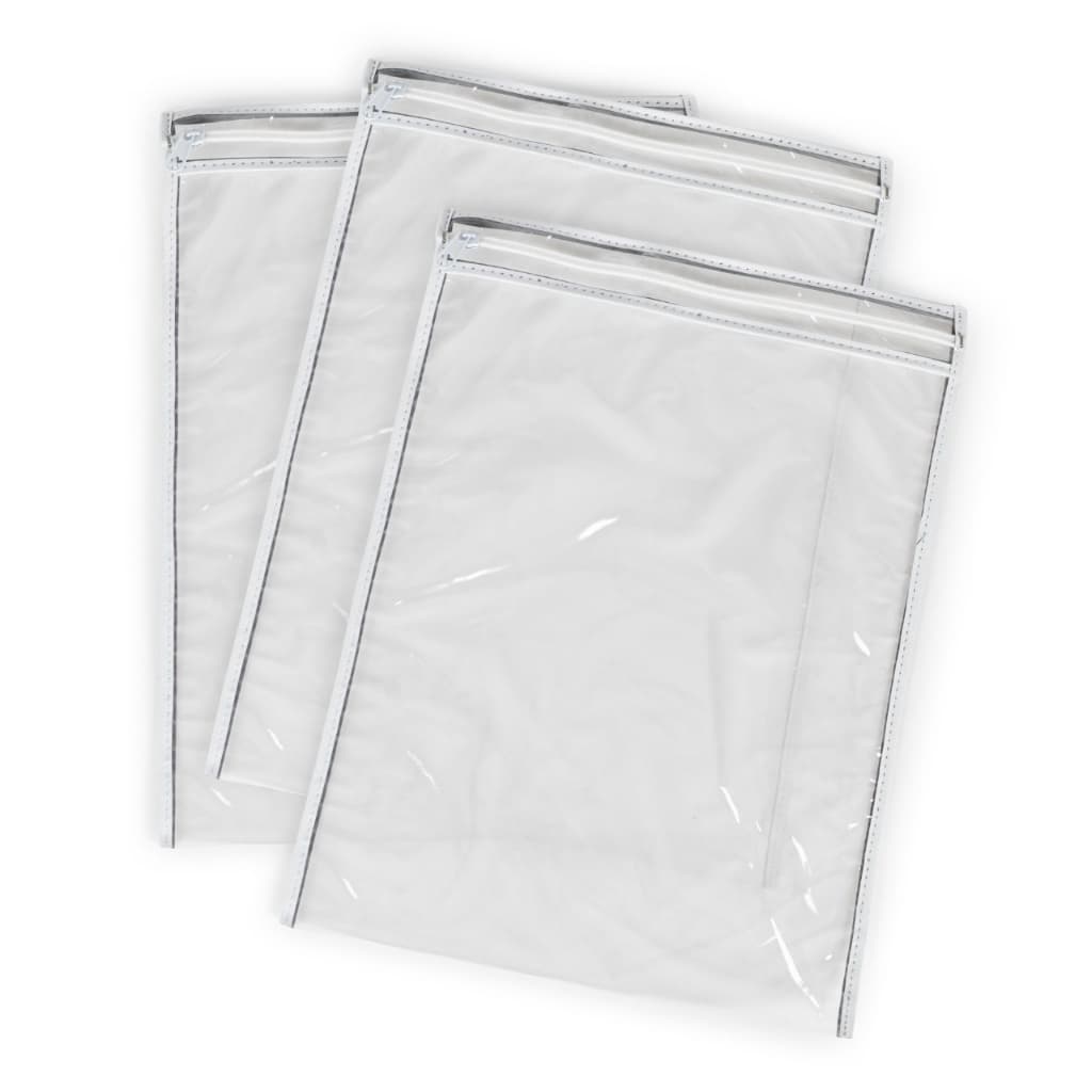 Kit 3 envelopes náuticos impermeáveis com zíper para documento lancha barco jet ski