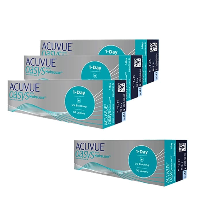 Lente De Contato 1 Day Acuvue Oasys  03 + 01