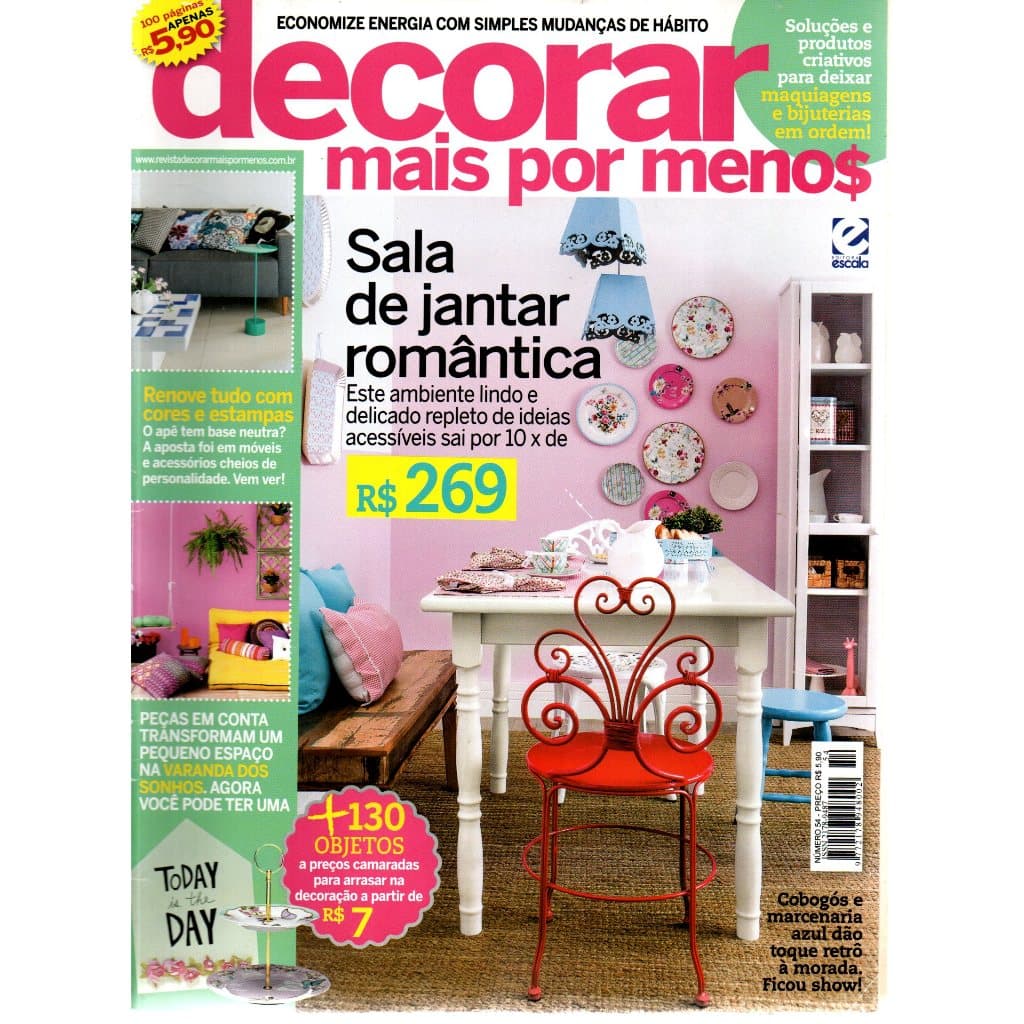 Revista Decorar Mais Por Menos, Nº 54