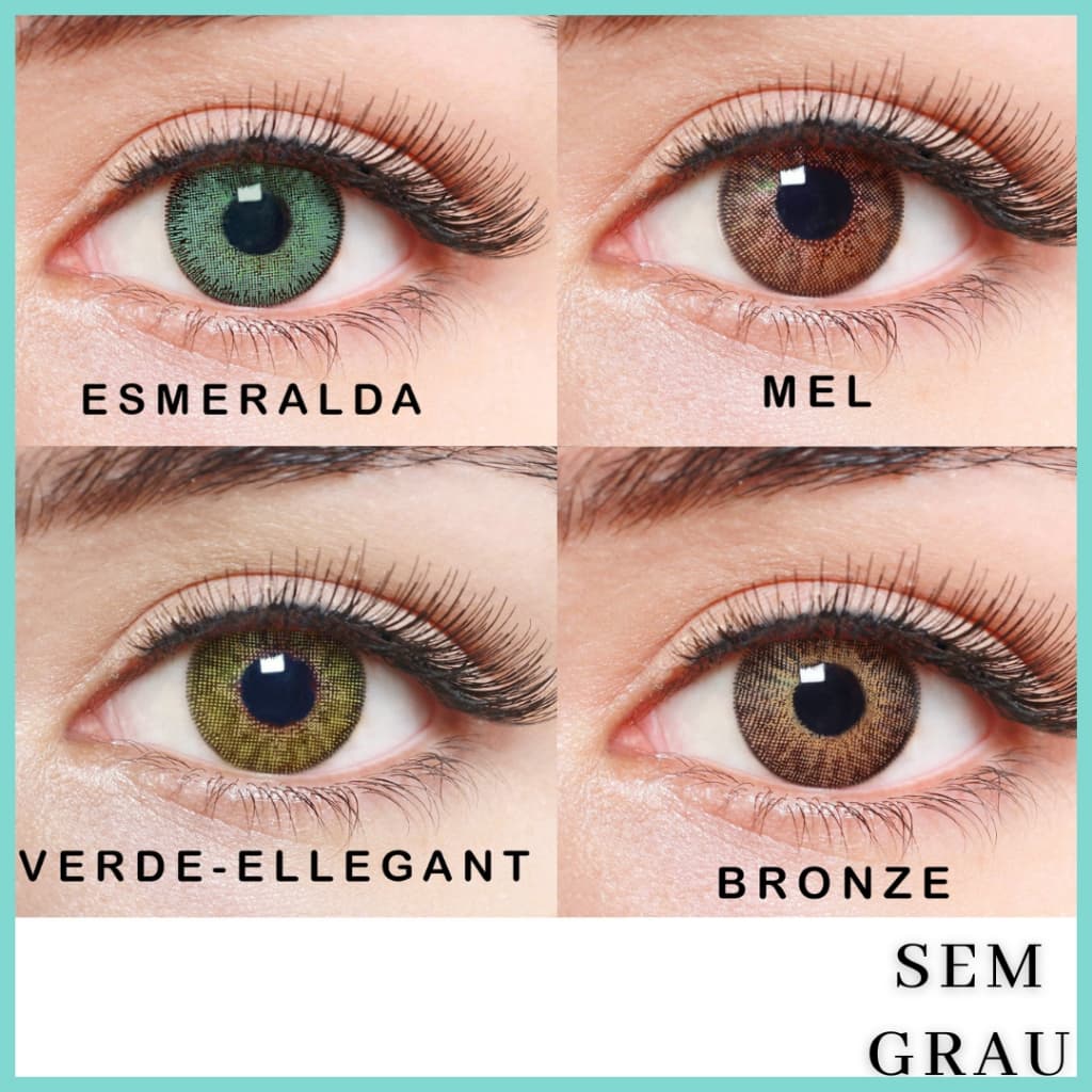 Lentes Natural Vision Mensal - Sem Grau