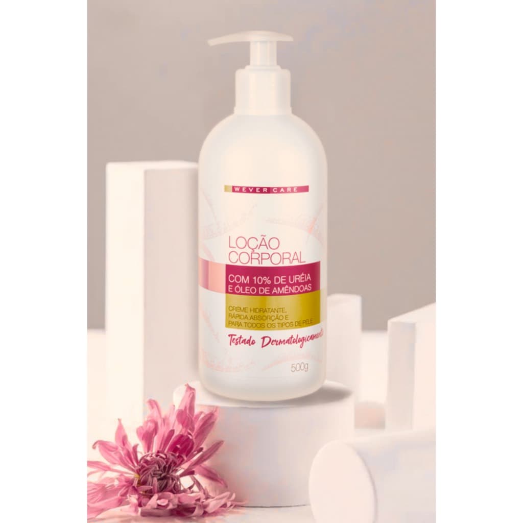 LOÇÃO CORPORAL HIDRATANTE - 10% DE URÉIA - 500g