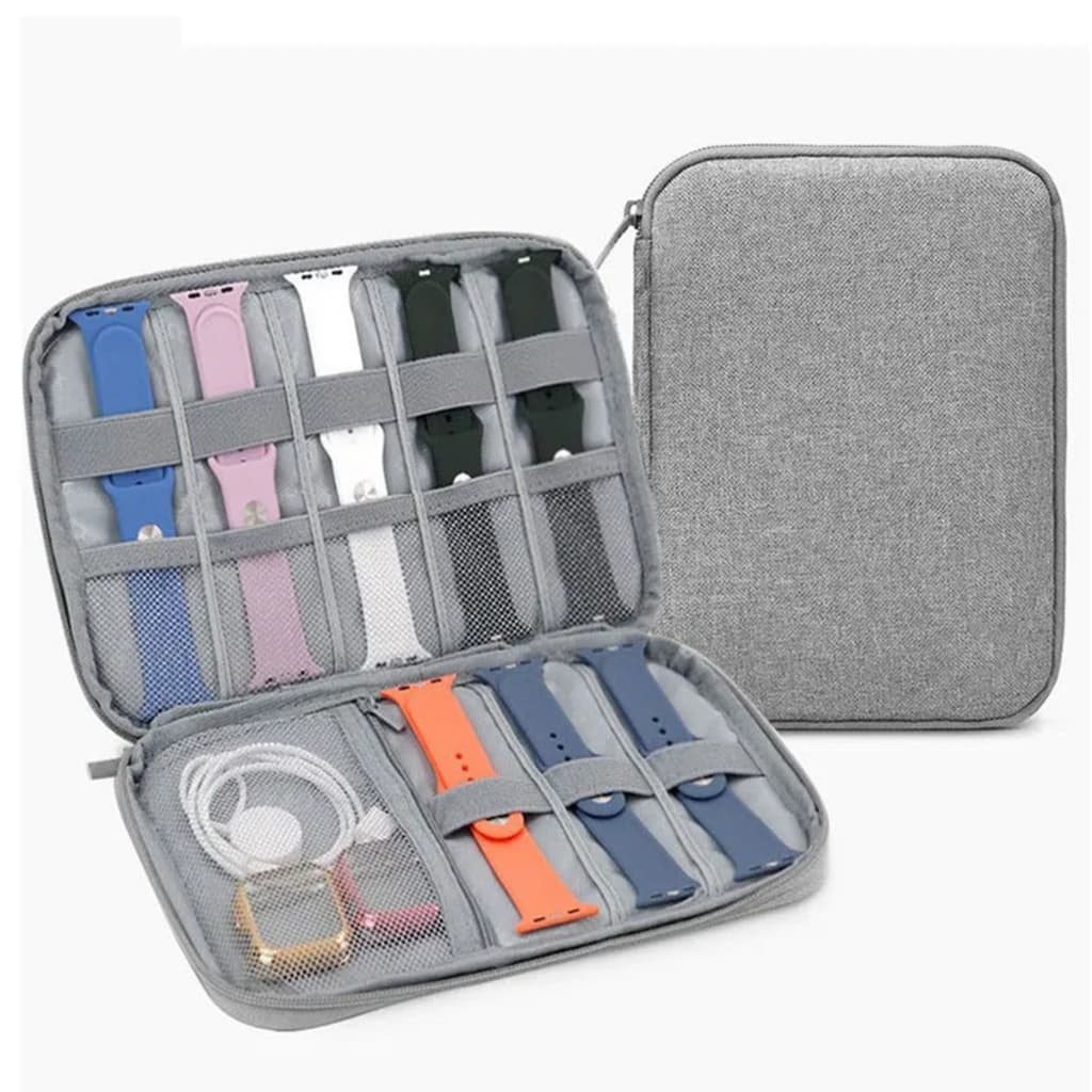 Bolsa Estojo Organizador de transporte Para Pulseiras De Relogio e Smartwatch