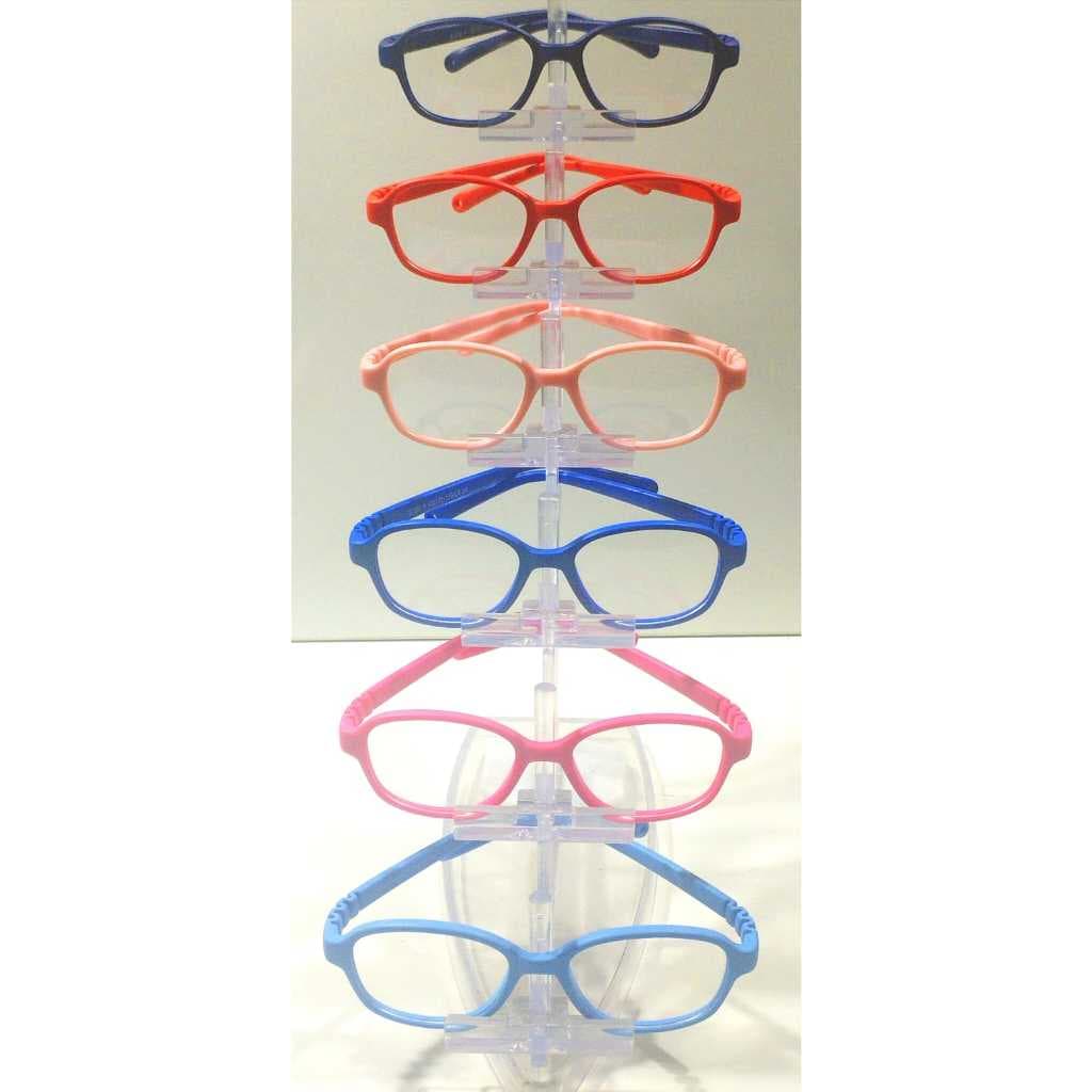 Óculos com armação flexível infantil , material silicone