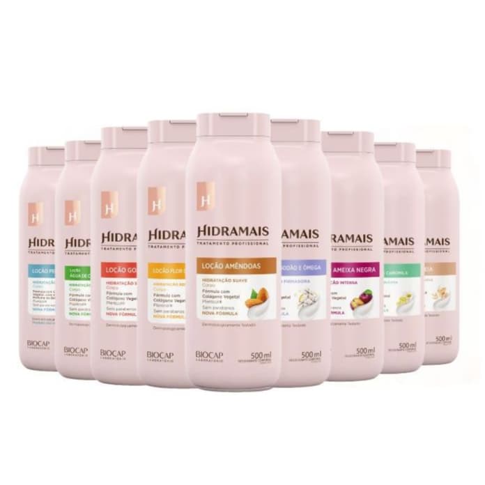 Hidratante corporal Hidramais 500ml ou 200ml