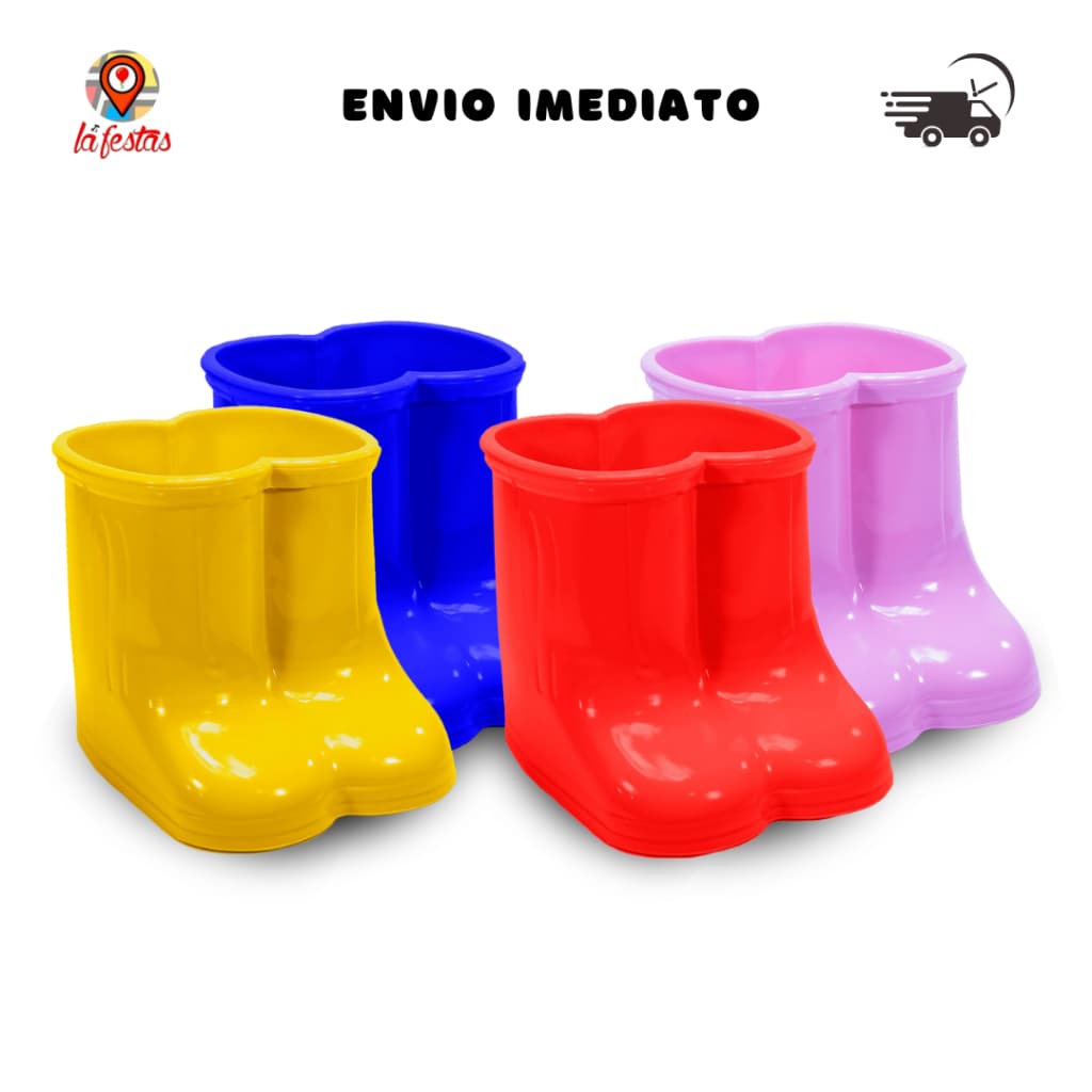 Vaso Botinha Várias Cores