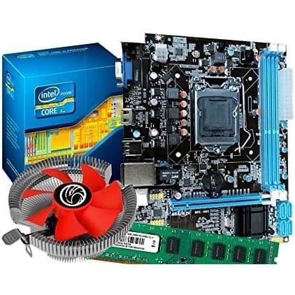 Kit, Intel Core i3 , placa mãe 8gb DDR3