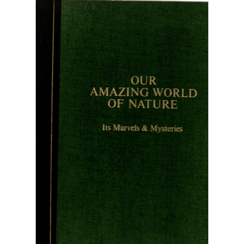 livro our amazing world of nature, its marvels e mysteries, reader’s digest