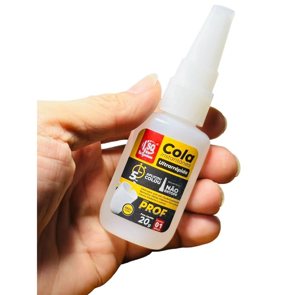 Colas instantânea 20g Adesiva Secagem Rápida