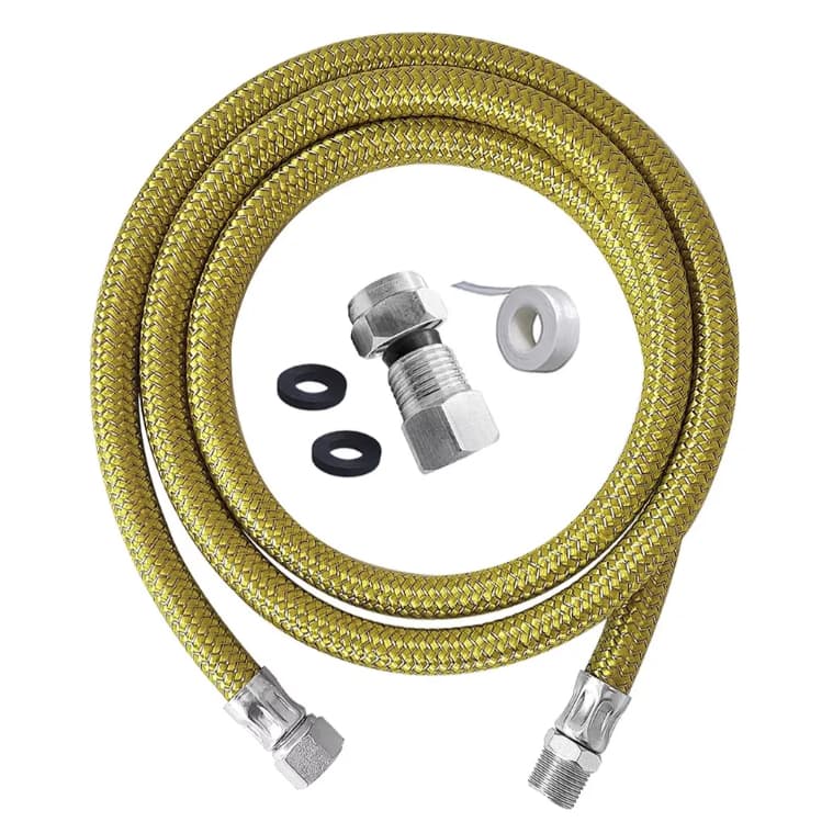 Kit Gas Encanado + Adaptador para Cooktop Forno e Fogão