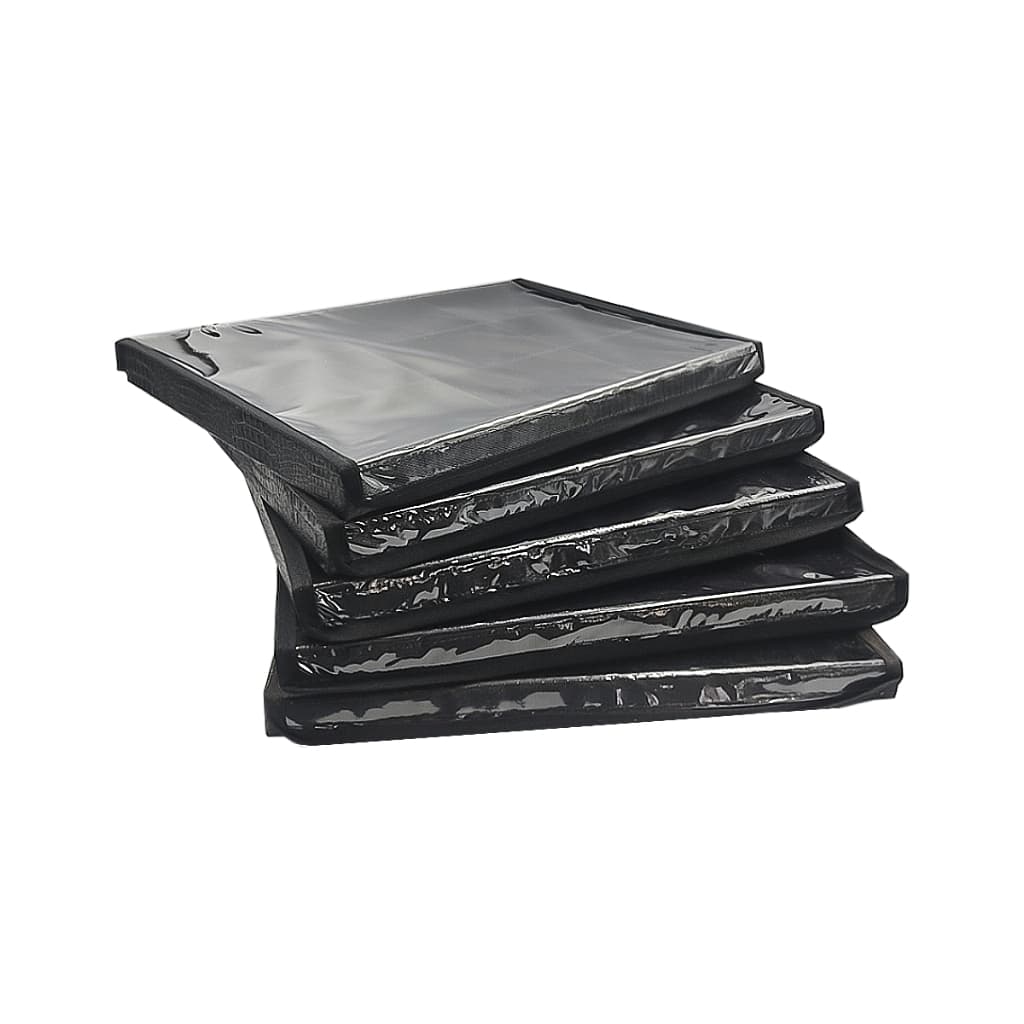 Bandeja Grande Organizadora Para Joias e Bijuterias Interno Aveludado com Capa Plastica